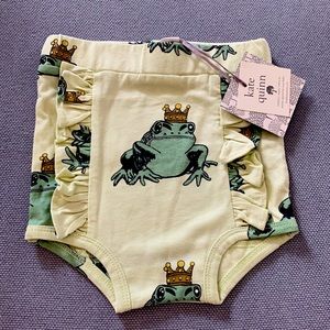 BNWT frog prince bloomers size 12-18 months
